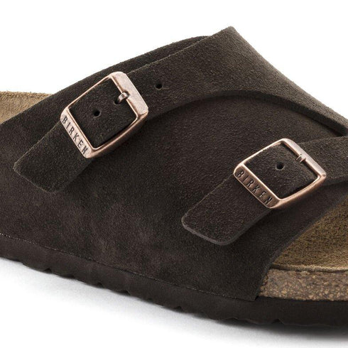 Birkenstock Zurich Suede Sandals Mocha